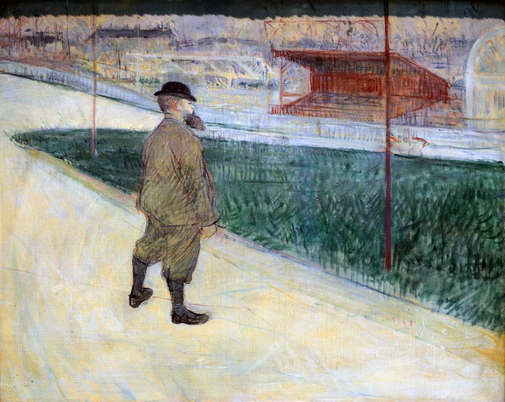 04C Tristan Bernard - Henri de Toulouse-Lautrec 1895 - Robert Lehman Collection New York Metropolitan Museum Of Art